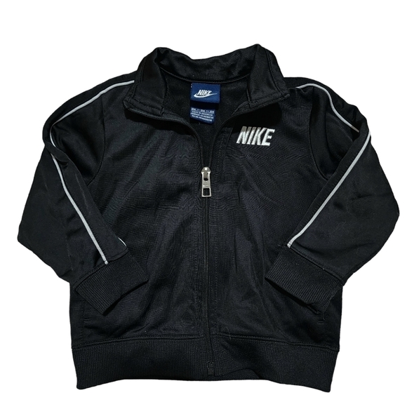 Nike Other - 3/$15 Nike Track Jacket Black & White - 18 months